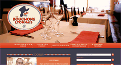 Desktop Screenshot of lesbouchonslyonnais.org